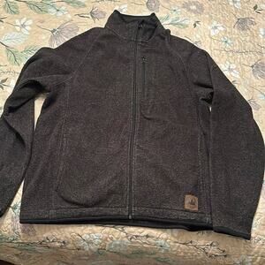 Field and stream gray zip up - size medium